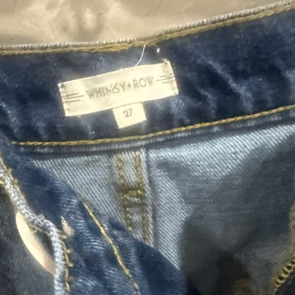 Whimsy + Row Light Blue Straight Jeans - Picture 2 of 4